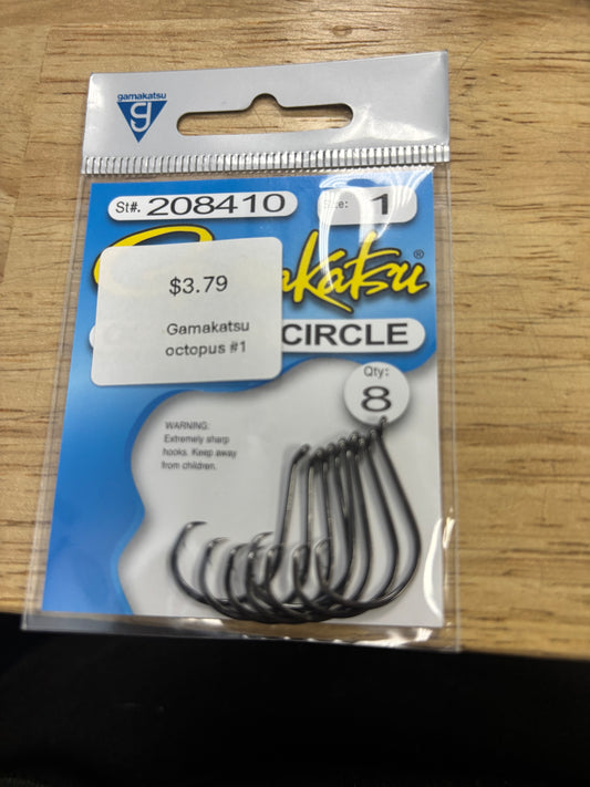 Gamakatsu Octopus Circle Hooks 1 8ct