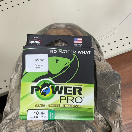 Power Pro Braid Moss Green 300 Yds 10 Lbs